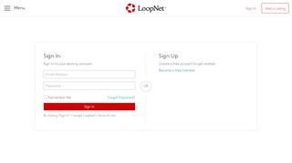 
                            1. Sign In - LoopNet