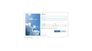 
                            6. Sign In - MailEnable Web Mail