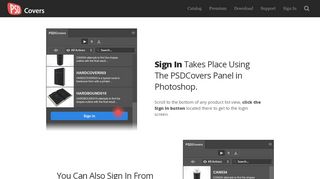 
                            3. Sign In • Market PSD Mockups for Sign In - PSDCovers
