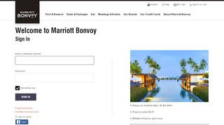 
                            1. Sign In - Marriott.com