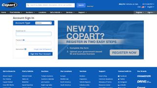 
                            1. Sign In - Member - Copart USA - Leader in Online Salvage ...