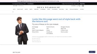 
                            10. Sign In | Men's Wearhouse