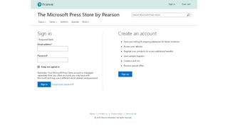 
                            1. Sign in - Microsoft Press Store