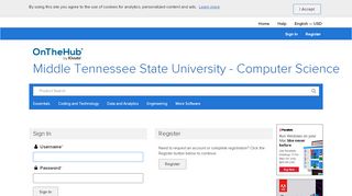 
                            3. Sign In | Middle Tennessee State University - Computer Science ...