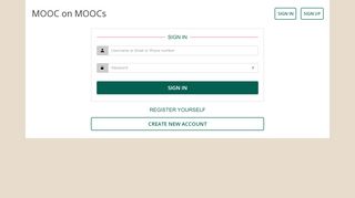 
                            2. SIGN IN | MOOC on MOOCs