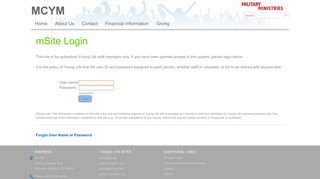 
                            1. Sign In - mSite Login