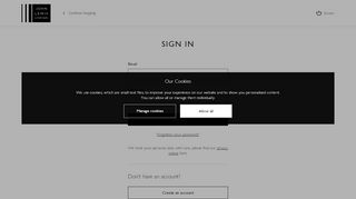 
                            7. Sign In | My Account | John Lewis & Partners