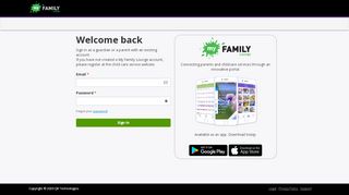 
                            2. Sign In - My Family Lounge Accounts