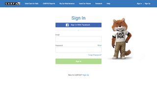 
                            2. Sign In - myCARFAX