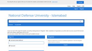 
                            5. Sign In | National Defense University - Islamabad | ...