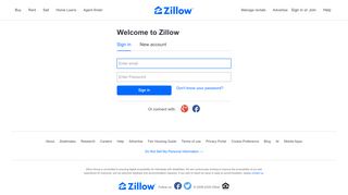 
                            1. Sign in now - Zillow