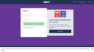 
                            1. Sign In - NowTV
