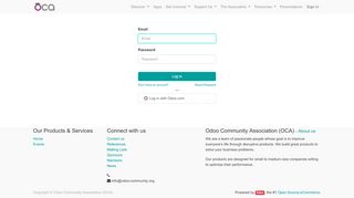 
                            10. Sign in - Odoo Community Association