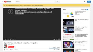 
                            4. Sign In On Your School Google Account and Google Drive - YouTube