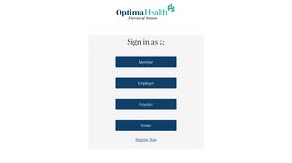 
                            2. Sign In | Optima Health