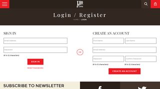 
                            4. Sign In (or) Create an Account | Leo Coffee