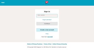 
                            1. Sign In or Register to Get Started Using Walgreens.com | Walgreens