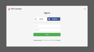 
                            1. Sign In - PDF Converter