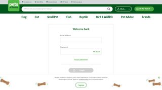 
                            11. Sign In - Pets at Home