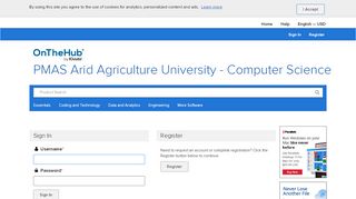 
                            7. Sign In | PMAS Arid Agriculture University - Computer ...