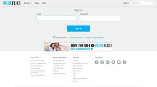 
                            10. Sign In - Pure Flix
