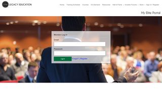 
                            7. Sign In / Register - My Elite Portal | Elite Legacy Education