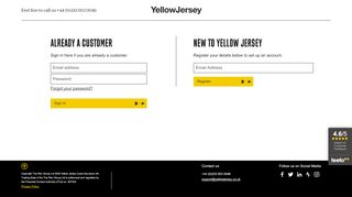 
                            7. Sign In / Register - Yellow Jersey Cycle Insurance