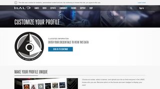 
                            2. Sign-in Required | Halo - Official Site - Halo Waypoint
