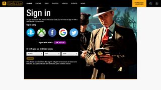 
                            11. Sign-In - Rockstar Games Social Club