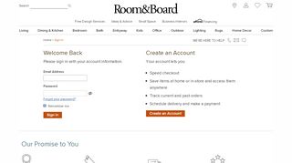 
                            6. Sign In - Room & Board