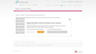 
                            8. Sign-In Seal FAQs - Health Net