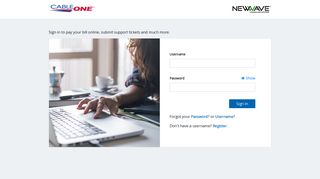 
                            3. Sign In - Secure Login | Cable ONE