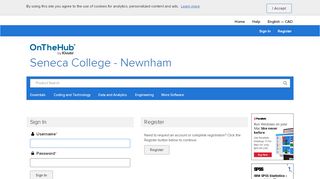 
                            6. Sign In | Seneca College - Newnham | Academic Software Discounts