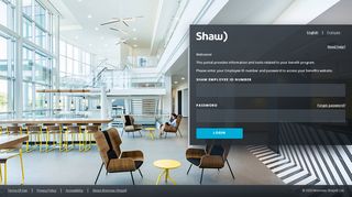 
                            4. Sign In - Shaw portal - powered by Morneau Shepell