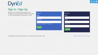 
                            1. Sign In / Sign Up - DynEd Mobile