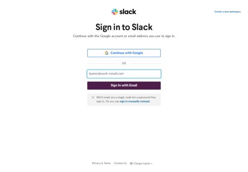 
                            7. Sign in | Slack