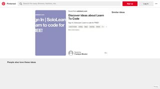 
                            6. Sign In | SoloLearn: Learn to code for FREE! | C++ | Pinterest | Learn ...