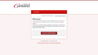 
                            5. Sign In - SUNY Cortland - Scholarships