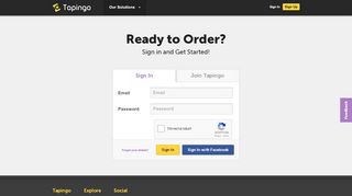 
                            10. Sign In | Tapingo.com