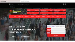 
                            1. Sign In - TCL Markets Ghana Limited.