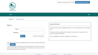 
                            13. Sign In - the Help to Buy: ISA Portal