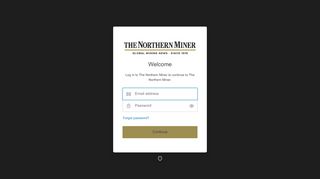 
                            10. Sign In – The Northern Miner