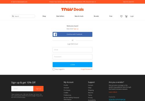 
                            1. Sign In | TNW Deals