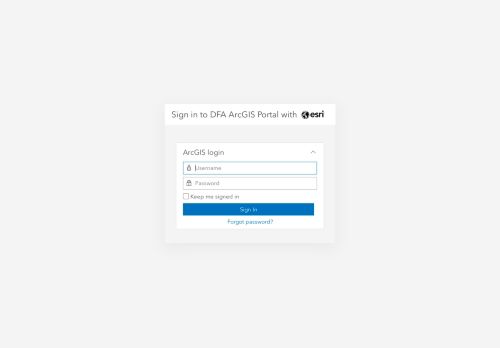 
                            5. Sign in to ArcGIS Enterprise