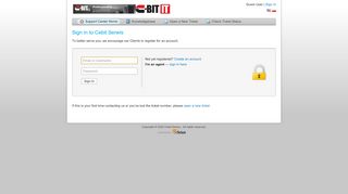 
                            3. Sign in to Cebit Serwis