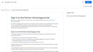 
                            6. Sign in to Cloud Connect and Google University (for Partners ...