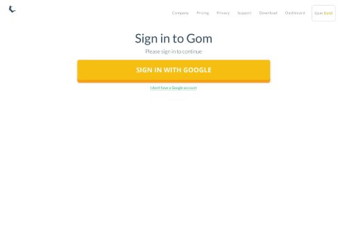 
                            12. Sign in to Gom