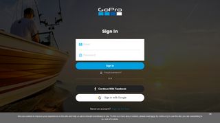 
                            5. Sign in to gopro.com