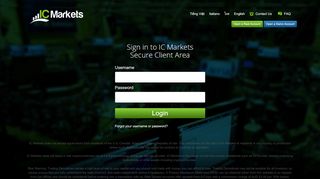 
                            10. Sign in to IC Markets Secure Client Area