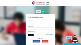 
                            1. Sign In to Kaysons Education